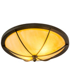 24"W Dominga Mission Flush Mount