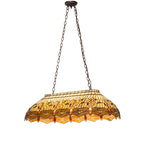 40"L Tiffany Hanginghead Dragonfly Island/Billiard Pendant