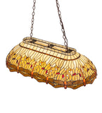 40"L Tiffany Hanginghead Dragonfly Island/Billiard Pendant