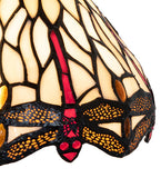 7"W Tiffany Hanginghead Dragonfly Pendant