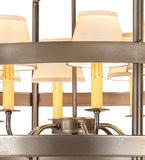 36"W Aldari 6 Lt Chandelier