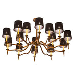 52"W Toby 15 Lt Victorian Chandelier