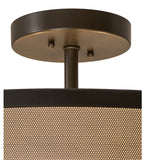 36"W Nolan Modern Semi-Flush Mount