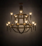 72"W Pontoise 15 LT Chandelier