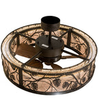 36"W Whispering Pines Chandel-Air Fan
