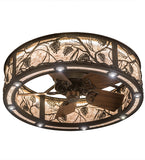 36"W Whispering Pines Chandel-Air Fan