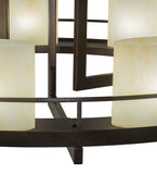 68"W Loxley Tac Air 9 Lt Contemporary Chandelier
