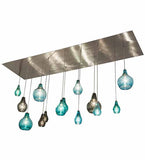 84"L Anjou 14 Lt Cascading Contemporary Pendant