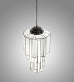 28"W Paramount Contemporary Pendant