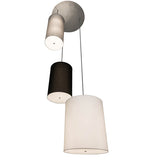 52"W Cilindro Grand Textrene Cluster Modern Pendant