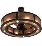 45"W Smythe Craftsman Chandel-Air Fan