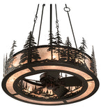 45"W Tall Pines Chandel-Air Ceiling Fan