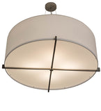 36"W Cilindro Structure Modern Pendant