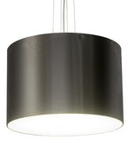 30"W Cilindro Metal-Tex Pendant