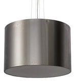 30"W Cilindro Metal-Tex Pendant