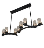 53"L Cero 8 Lt Modern Chandelier