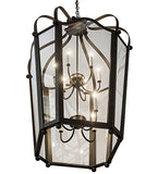 33"W Citadel 10 Lt Victorian Pendant
