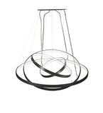 60"W Anillo 4 Ring Cascading Pendant