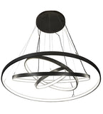 60"W Anillo 4 Ring Cascading Pendant