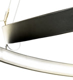 60"W Anillo 4 Ring Cascading Pendant