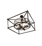 36"Sq Kitzi Cilindro Contemporary Pendant