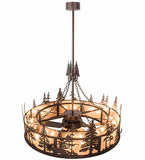54"W Moose at Dusk Chandel-Air Ceiling Fan