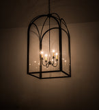 24.5"Sq Perin Traditional Pendant