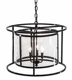 22"W Kitzi Cilindro Contemporary Pendant