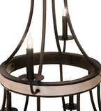 36"W Georgetown Chandelier