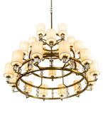 60"W Montecito Ritz 24 Lt Chandelier