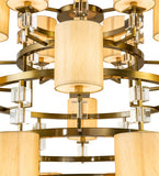 60"W Montecito Ritz 24 Lt Chandelier