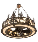 44" Wide Tall Pines Chandel-Air Ceiling Fan