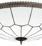30"W Vincent Honeycomb Flushmount