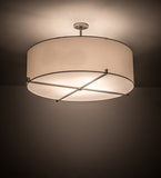 36"W Cilindro Structure Modern Pendant