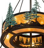 55"W Tall Pines W/Up and Downlights Chandel-Air Fan