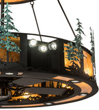 55"W Tall Pines W/Up and Downlights Chandel-Air Fan