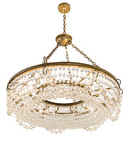 43"W Sardinia Glam Chandelier