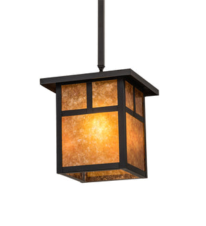 12"Sq Hyde Park "T" Mission Outdoor Pendant