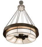 72"W Cilindro Ventura Chandel-Air Ceiling Fan