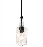 3.25"W Bourbon Bottle Mini Pendant