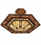 39.5"W Sonoma Southwest Semi-Flush Mount