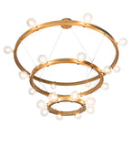 72"W Manheim Alva 3 Tier Modern Chandelier
