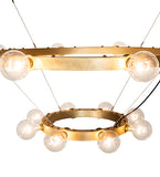 72"W Manheim Alva 3 Tier Modern Chandelier
