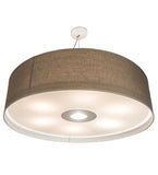 48"W Cilindro Textrene Modern Pendant