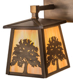 32"L Oak Tree 3 Lt Vanity Light