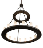 48"W Loxley 16 Lt Chandelier