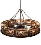 55"W Whispering Pines W/Downlights Chandel-Air Fan