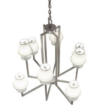 43"W Porte Tournante 8 Lt Chandelier