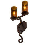 10"W Piero 2 Lt Victorian Gothic Wall Sconce