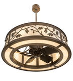 45"W Oak Leaf & Acorn Chandel-Air